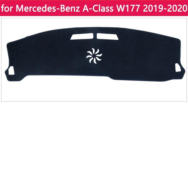 For  A-Class W176 W177 Anti-Slip Mat Dashboard Cover Pad Sunshade Dashmat Accessories A-Klasse A160 A180 A200 A45