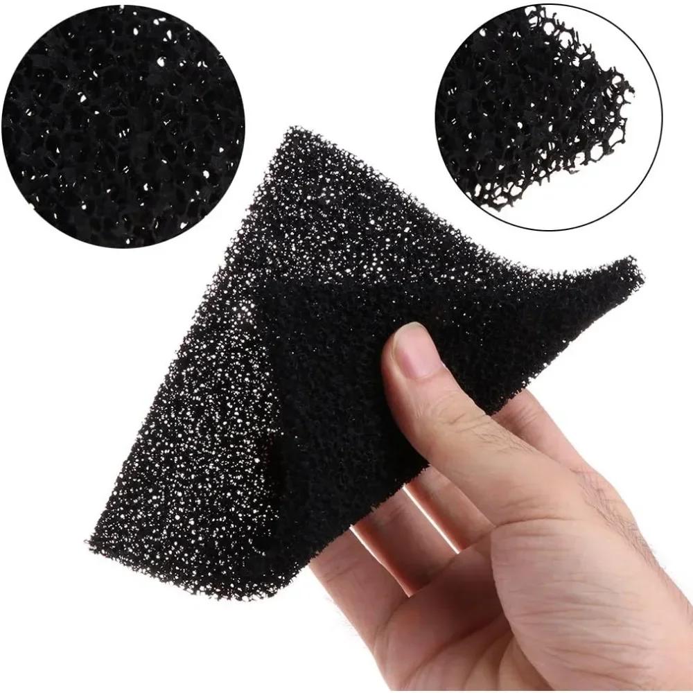 New Activated Carbon Sponge Replacement Filter Foam Drop Shipping, 2 Pieces Aquarium Filter Media Good