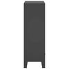Vidaxl Szafa W Stylu Industrialnym, Antracytowa, 67X35X107 Cm, Stal