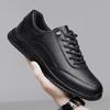Modische Herrenschuhe aus echtem Leder Bequeme handgefertigte Skateboard-Schuhe für Herren Warme Plüsch-Winter-Sneaker Leichte Herren-Sportschuhe