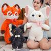 Soft German cat doll plush toy kitten fox doll girl company soothing doll