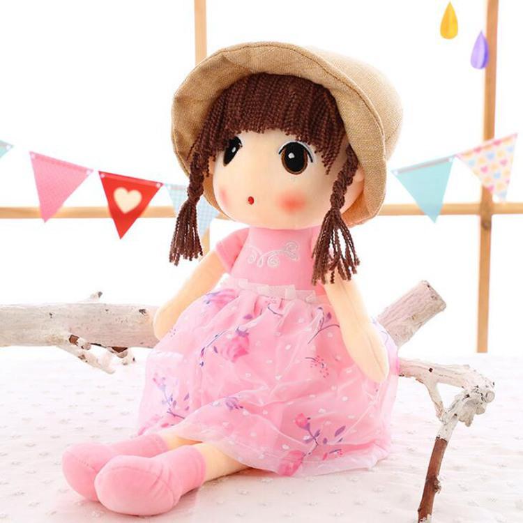 Princess Phile Plush Doll - Cute Bedtime Pillow and Birthday Gift for Little Girls