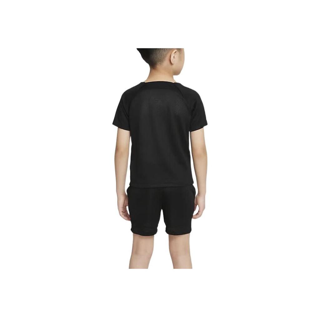 Nike Set Corto Casual con Manica Corta e Stampa Logo per Bambini Set Neri DH9484-011