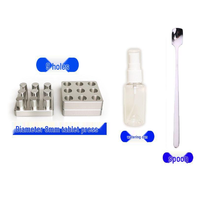 Немецкая ручная таблет-пресс машина для домашнего использования - Компактная таблетница  Три-Семь  для порошка