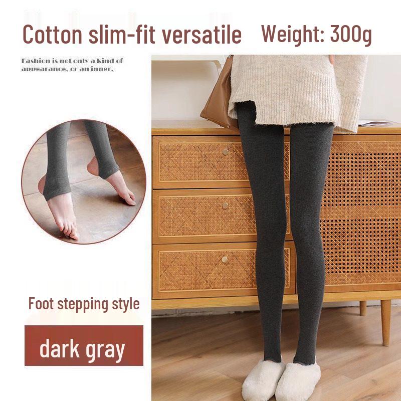 

Plus Size Maternity Velvet Lined Tights - Warm Supportive Winter Leggings for Pregnant Women M (suitable for 85-160 lbs)
