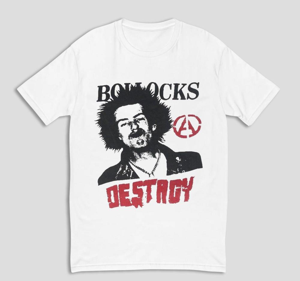 Футболка Сид Вишес с коротким рукавом для мужчин и женщин, все размеры, унисекс S