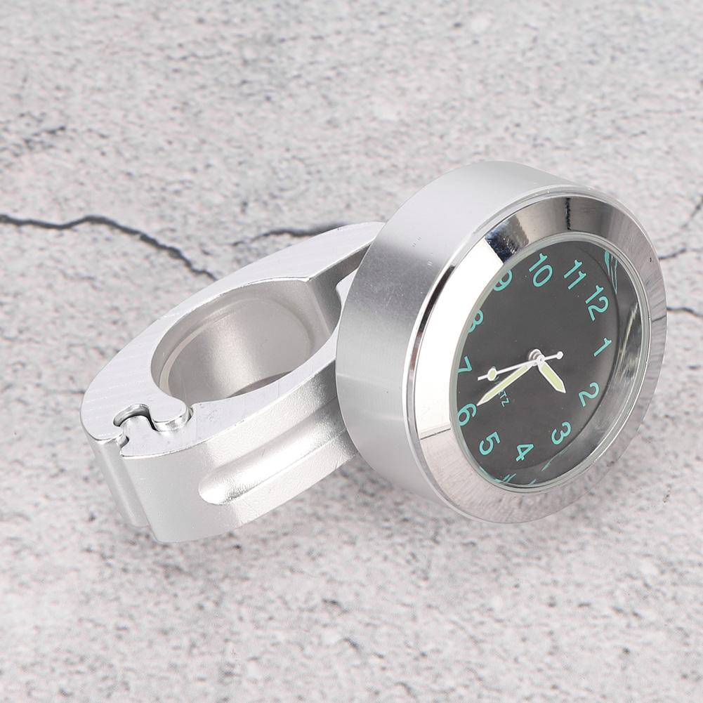 Motorcycle Handlebar Dial Clock Watch Waterproof Shockproof