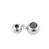 10-20pcs Stainless Steel Beads Big Hole Beads Bail Beads Spacer Beads Charms Connecters For Jewelry Making DIY Necklace Bracelet