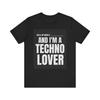 Techno Lover Unisex Tee,Festival Shirt, Music Lover Gift,Techno Festival Apparel