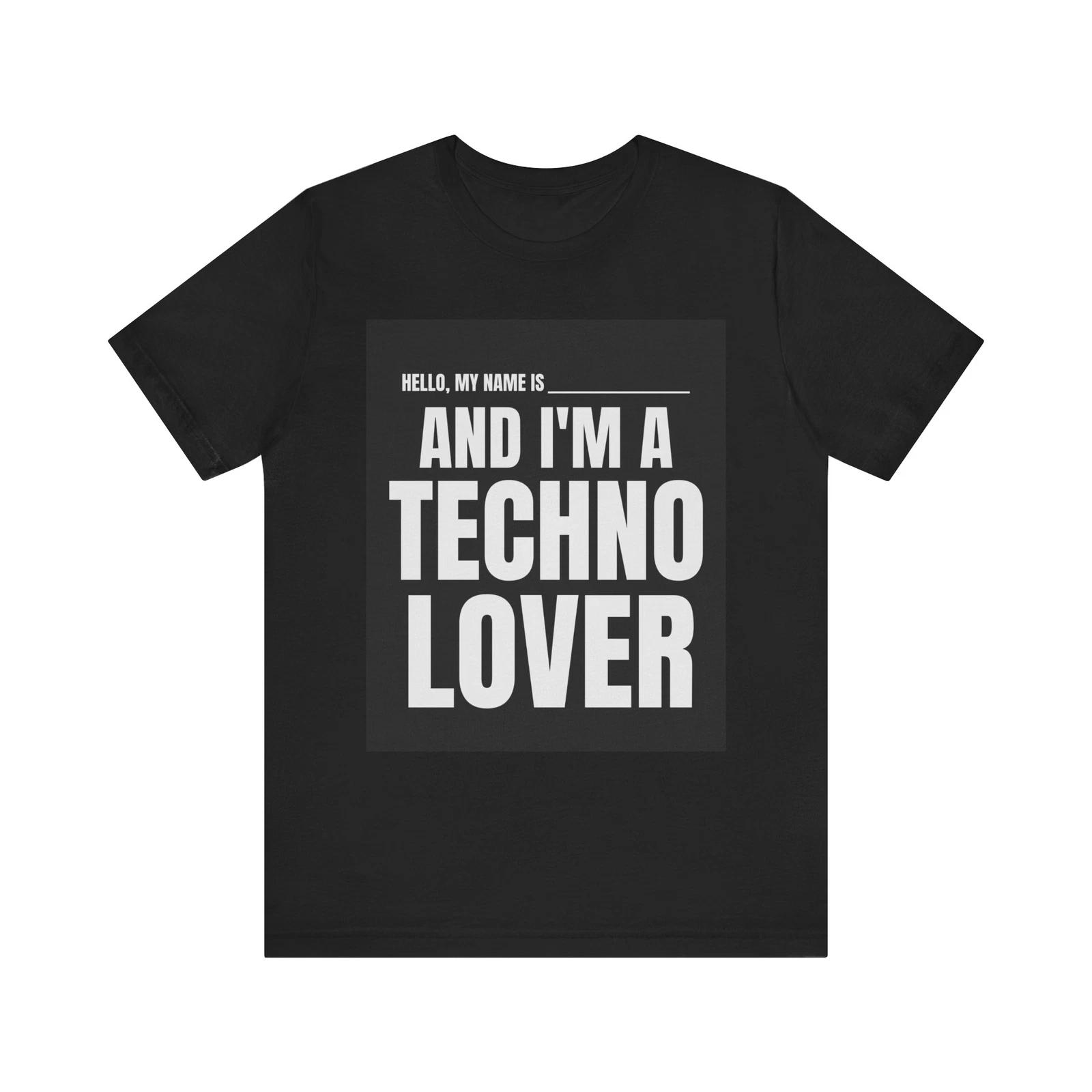 Techno Lover Unisex Tee,Festival Shirt, Music Lover Gift,Techno Festival Apparel 3XL