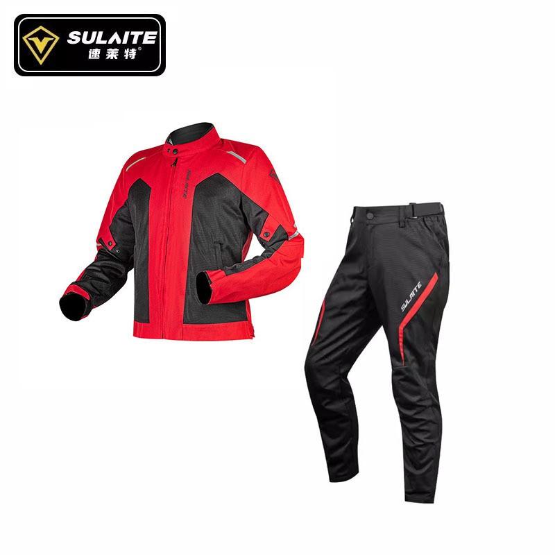Men Women Motorcycle Riding Jacket Breathable Mesh Touring Gear Street Bike Off-Road Cycling