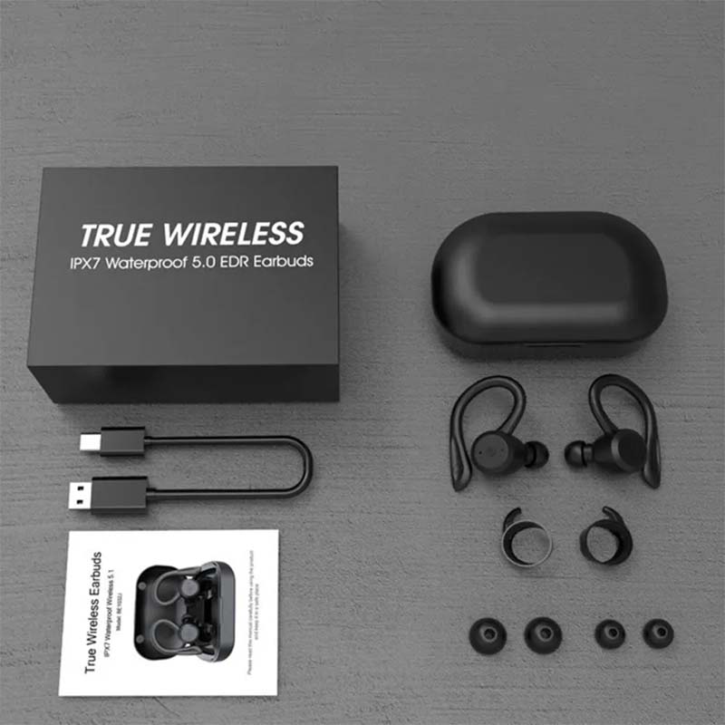 JYL TS IPX7 Headphones Swimmers 20H Playback Plastic