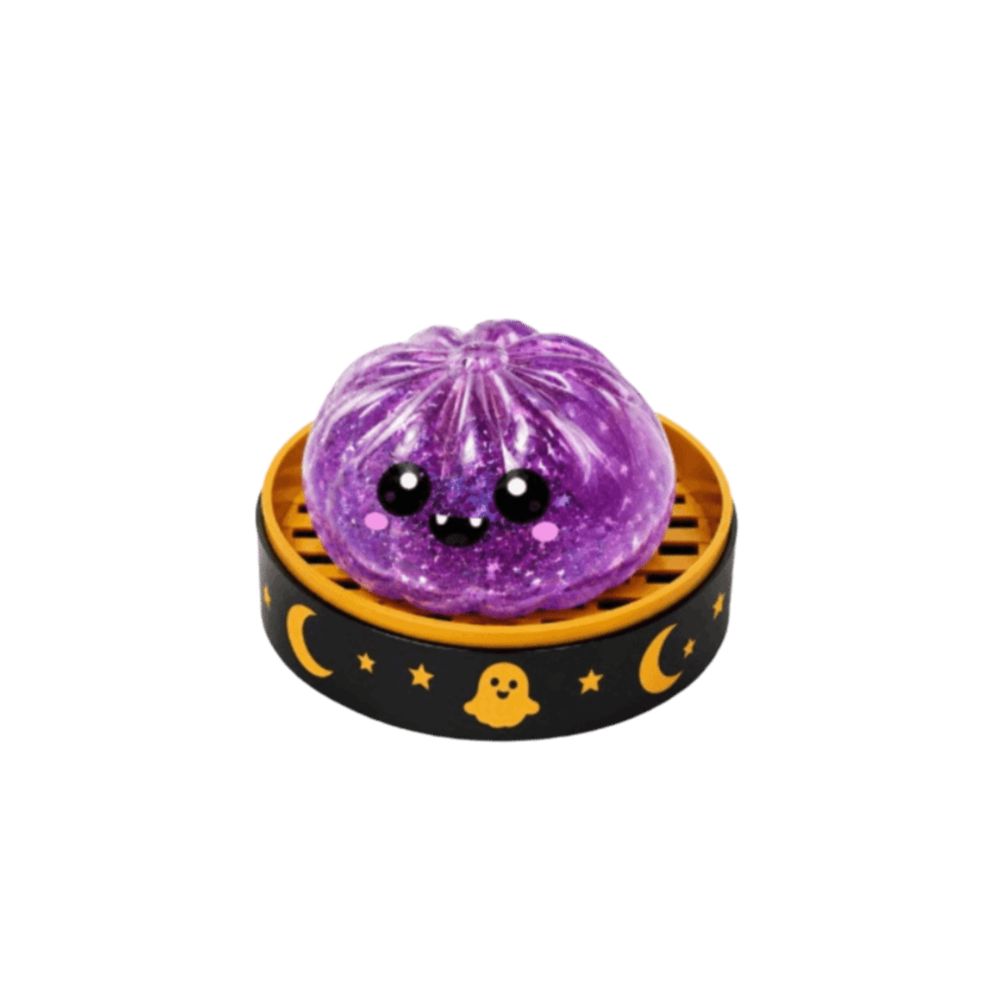 Giant Rainbow Dumpling Squishes Glittering Soft Squishy Toy Squeeze Toy Spooky Ghost