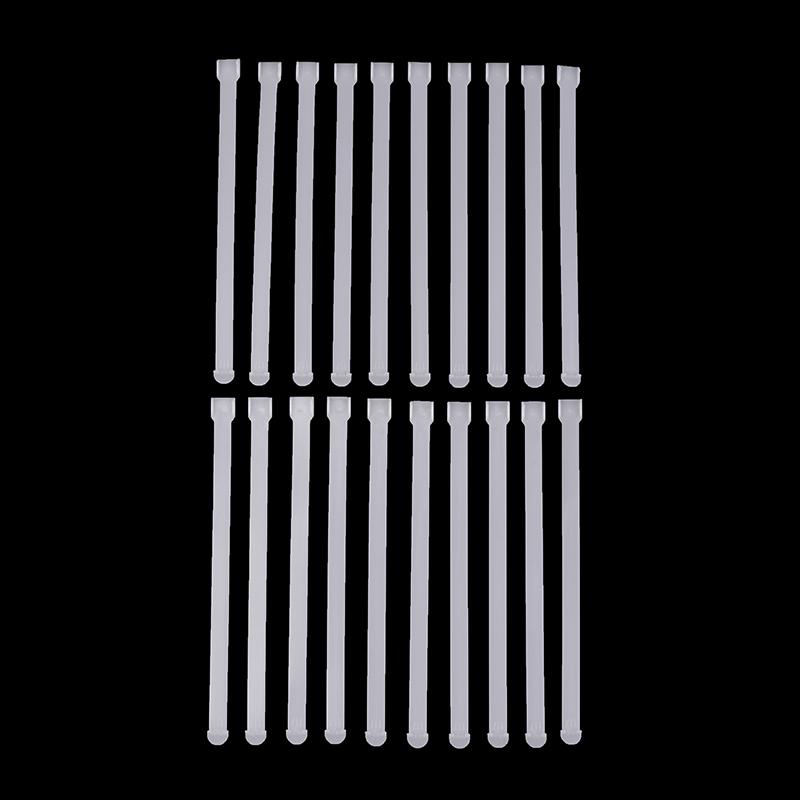 

20 шт. Вертикальный шнур для ремонта штор Соединительная деталь Вертикальные жалюзи Фиксирующие аксессуары для определения расстояния 127mm