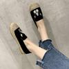 Fisherman Shoes Women's Baotou 2025 Spring New Korean Version Fashion Versatile Ins Tide Student Flat Casual Lazy Shoes