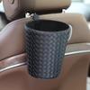 Panda Car Hanging Trash Can & Organizer