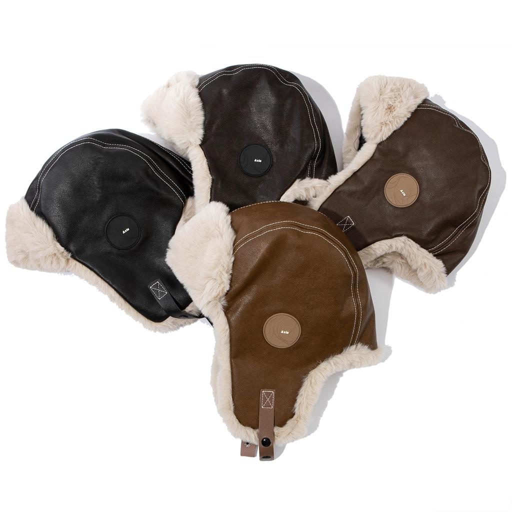 Clape Flight Cold Weather Pilot Cap with Ear Warm and Perfect for Outdoor Fall and and Hiking Cap, Thick, Waterproof, Flaps, Fluffy, Activities,