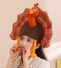 DOKiDOKi Turkey Bird Cute Moe Cosplay Transformation Hat Christmas Party Mask Headwear Plush Kigurumi Skit Halloween Swan Peacock 3723