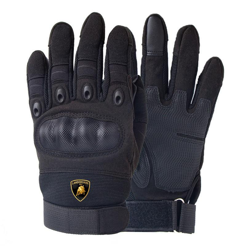 Outdoor Tactical Gloves Winter Sports Riding Half Finger Military Men Women Combat Shooting Hunting For Lamborghini Accessory ngo9