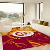G-Galatasaray Lebendige Fußmatte Rutschfeste Waschküchenmatte Waschküchendekor Balkon Kind Wohnzimmer Haushalts Teppiche