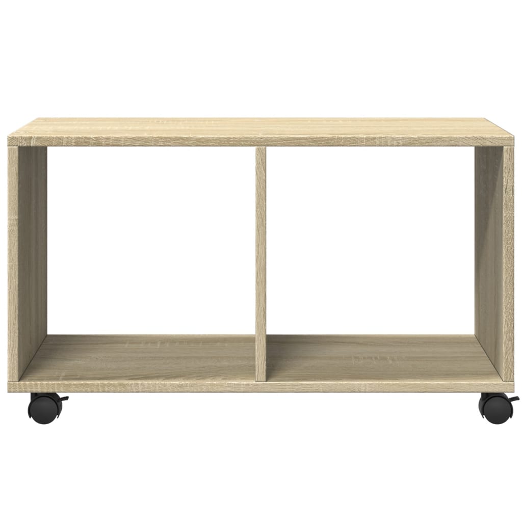 Rollschrank, Bücherregal, Couchtisch, 72x33x42,5 Cm