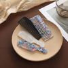 Acetate Mini Wide-Tooth Hairbrush for Short Hair