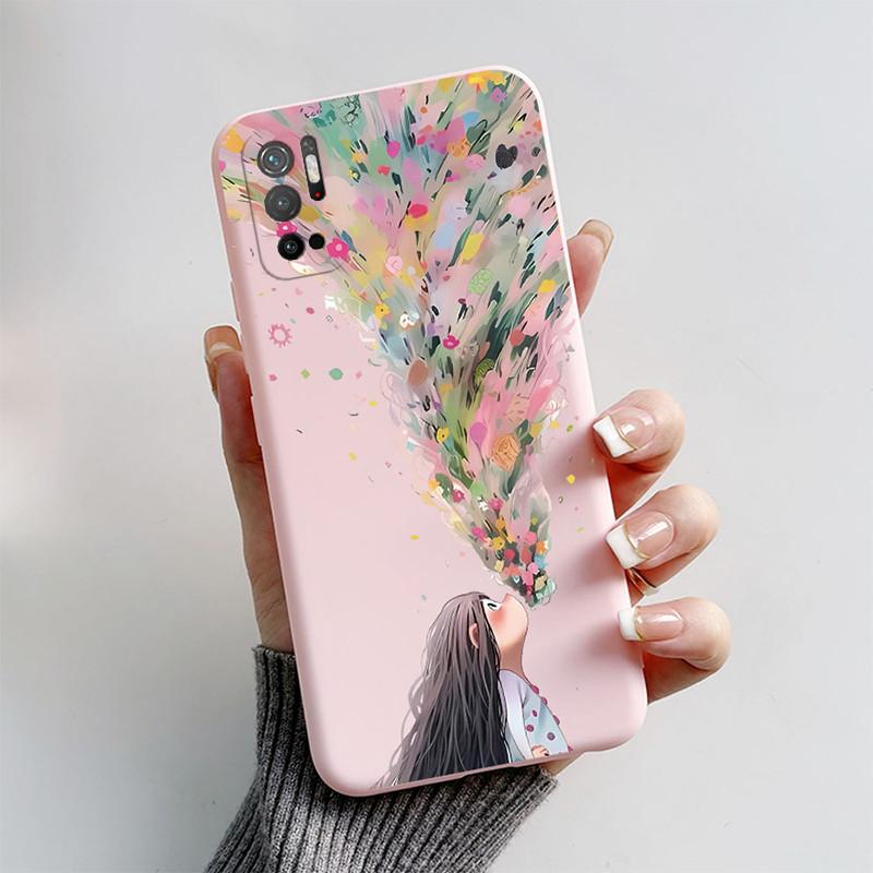 For Xiaomi Poco M3 Pro 5G Case Fashion Butterfly Soft Silicone Phone Cover For Xiaomi Poco M3 Pro PocoM3 M 3 M3Pro Bumper Funda