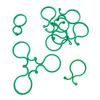 S/L Garten Reben Umreifung Clips Anlage Gebündelt Schnalle Ring Halter Tomaten Garten Pflanze Stehen Werkzeug 10-50Pcs garten Decor Acc