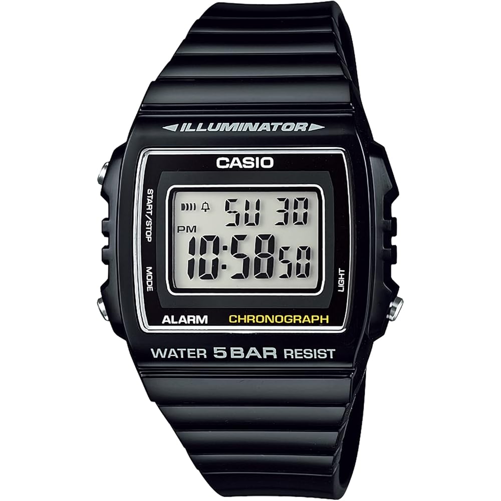 Casio Collection W-215H-1AJH Men s Watch Black Digital Waterproof 50m