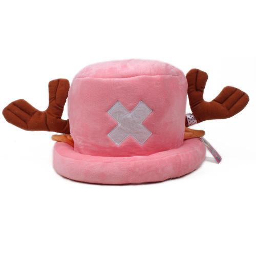 Cute Tony Chopper Cap Plush Anime Cotton Kawaii Blue Cartoon Comfortable Soft Unisex Character Dress Up Party Cosplay Hat