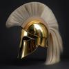 Corinthian Helmet Ancient Greek Warrior Armor for Cosplay, LARP, Decor Collectors Handmade Bronze Replica Gift