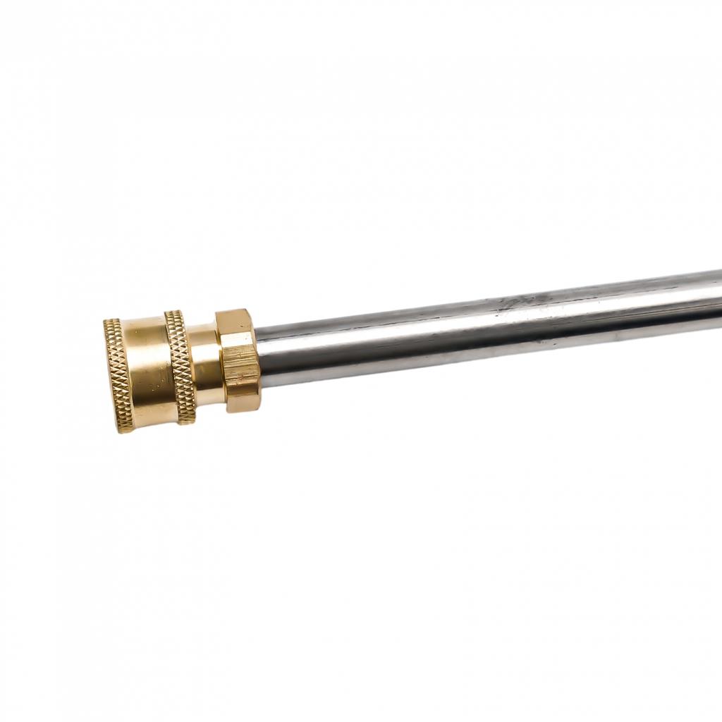 Pressure Washer Wand Stainless Steel Quick Connect Extension rod 1/4" Connector