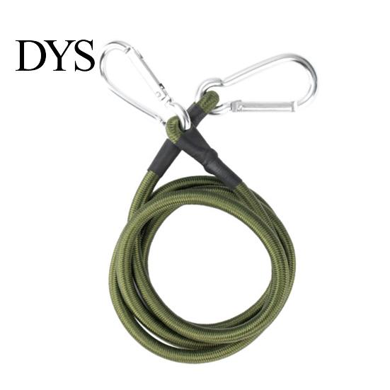 Quick Adjust Bungee Cord 30/60/90/120CM 8MM with Carabiner Hook Heavy Duty Outdoor Camping RV Tent Bike Kayak Luggage Cargo Elastic Tie Downs