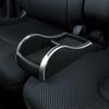 Tsuchiya Yac Car Interior Supplies Tray Bench Seat Console Black/Silver PF-317