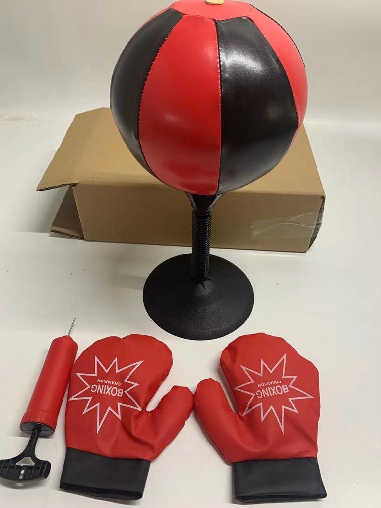 Saco de Pancada de Mesa com Base - Alívio do Estresse e Equipamento de Fitness