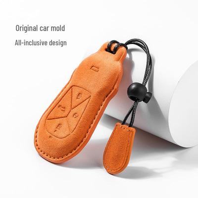 Housse de protection pour clé de voiture XPeng avec pendentif en daim - Compatible avec les modèles P5, P7, G3i, G9 et G3