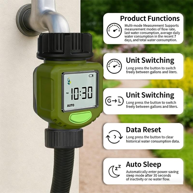 Automatic Water Timer Intelligent Irrigation Watering System Sprinkler Timer Garden Programmer Equipment