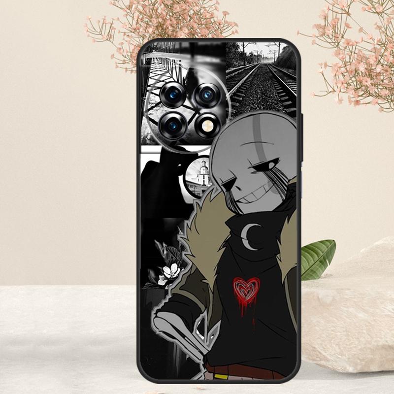 

Чехол для телефона OnePlus с игрой Undertale Sans для OnePlus 12R 10T 8T 9R 10R OnePlus 12 11 9 10 Pro Nord CE 2 3 Lite N10 N20 N30 OnePlus Nord N20
