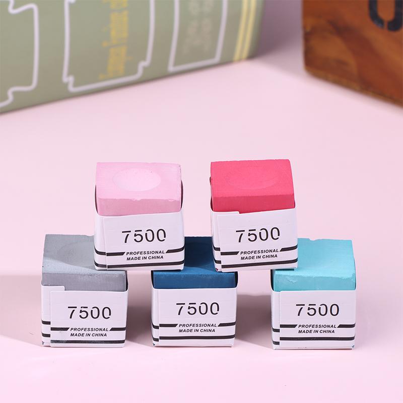 Quadratischer Tp7500 Billardkreide Rutschfestes Feinpulver Snooker Neutral Poolkreide Billardzubehör 5 Farben Verfügbar