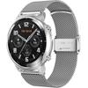 Milanese Bracelet + Case with Screen Protector for Huawei Watch GT 2 42mm, Silver