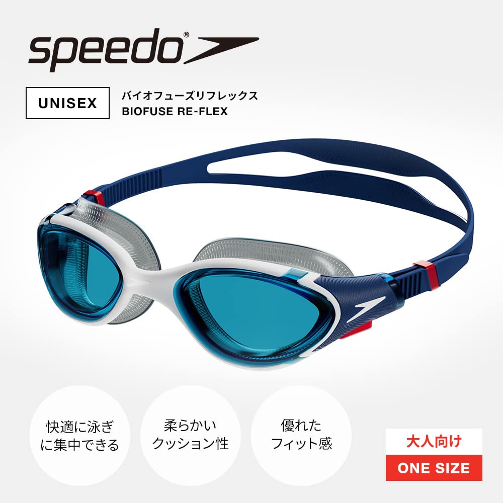 Goggles Biofuse SE02301 [SPEEDO] Re-Flex Black/Black