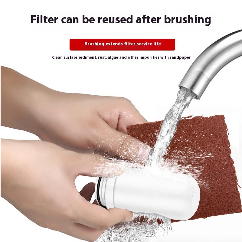 Universal Kitchen Faucet Water Purifier Pre-Purification Non-Direct Drinking Tap Filter for Household Use