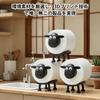 QY MARKET Set of 3 Sheep Toilet Paper Holders 38mm Easy To Bathroom Makes a Great Gift [JIS Standard, Diameter] Stylish, Scandinavian-inspired Design,