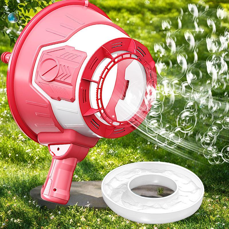 

Children S Wind Bubble Machine Toys Outdoor Interactive Bubble Machine Air Principle Continuous Bubble Exotic Porous