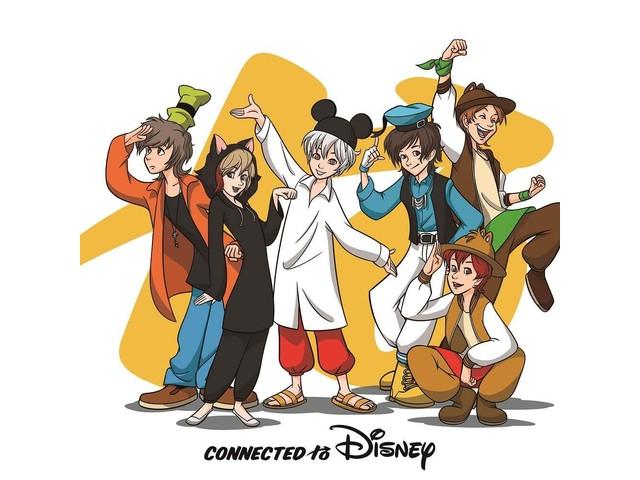 

[CD] CONNECTED TO DISNEY Nomal Edition Various Artist UWCD-1021 Official Cover