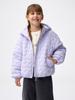 Girls Warm Padded Heart Quilting Blouson