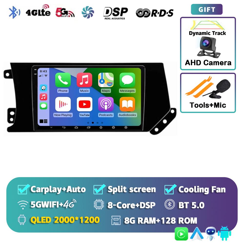 Android 14 Carplay Auto Car Radio For Haval F7 F7X 2019-2020 Multimedia Video Player Navigation GPS 8-Core WiFi+4G DSP Stereo BT