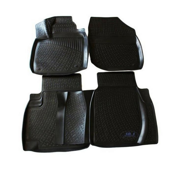 J&amp;J AUTOMOTIVE | Tapis De Sol En Caoutchouc 3D Exclusive Pour Honda Civic 5P. Berlina 2012-2016