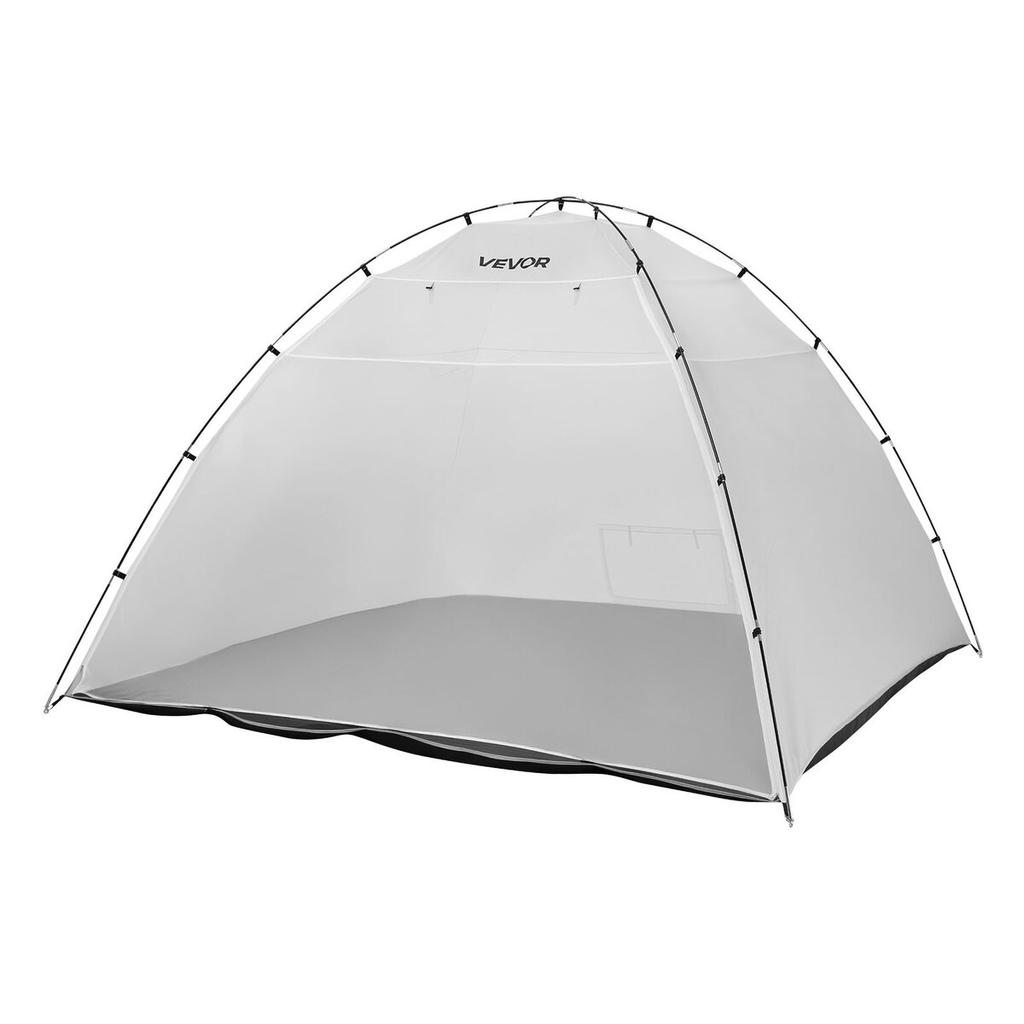 Portable Paint Booth Tent, 2950 x 2920 x 2020mm Painting Tent Station, Spray Shelter with Built-in Floor & Mesh Screen, Large Space, Oxford Spray