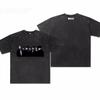 Kpop BTS ARIRANG Album T-Shirt 2026 Japan Pop-Up Style Washed Black Printed Short Sleeve Tee Retro Oversized Streetwear for Army